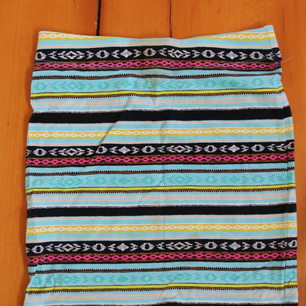 Colored skirt
